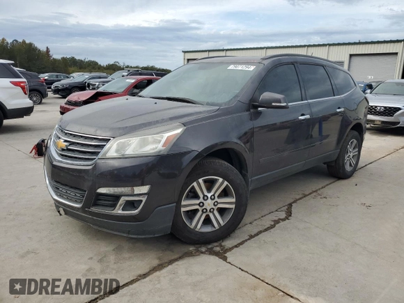 2015 Chevrolet Traverse LT with VIN 1GNKRGKD7FJ132402, listed as a Copart auction lot 79071294 with 120,316 mi miles and Salvage title. Bid and sale history available at DreamBid. Image 1.