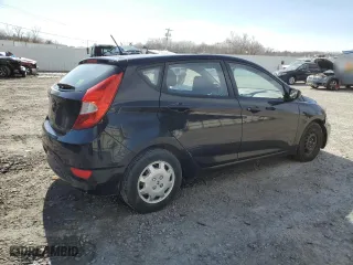 2014 Hyundai Accent GS with VIN KMHCT5AE7EU172209, listed as a Copart auction lot 49806655 with 131,489 mi miles and Salvage Title. Bid and sale history available at carsss.com. Image 3.