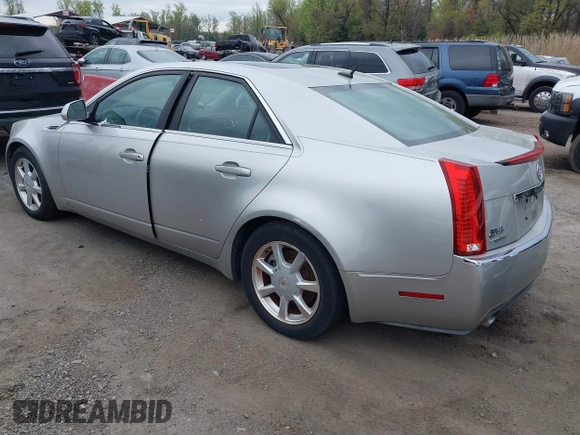 2008 Cadillac CTS AWD w/1SB with VIN 1G6DT57VX80174891, listed as a IAAI auction lot 39161303 with 116,089 mi miles. Bid and sale history available at carsss.com. Image 3.