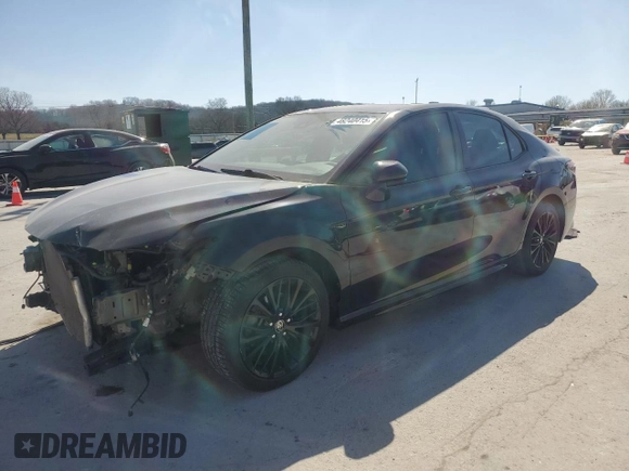 2021 Toyota Camry SE Nightshade with VIN 4T1G11AK2MU407295, listed as a Copart auction lot 48240415 with 63,240 mi miles and Salvage Title. Bid and sale history available at carsss.com. Image 1.