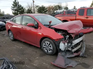 2017 Toyota Prius Two with VIN JTDKARFU5H3049838, listed as a Copart auction lot 81949184 with 84,960 mi miles and Salvage Title. Bid and sale history available at carsss.com. Image 4.