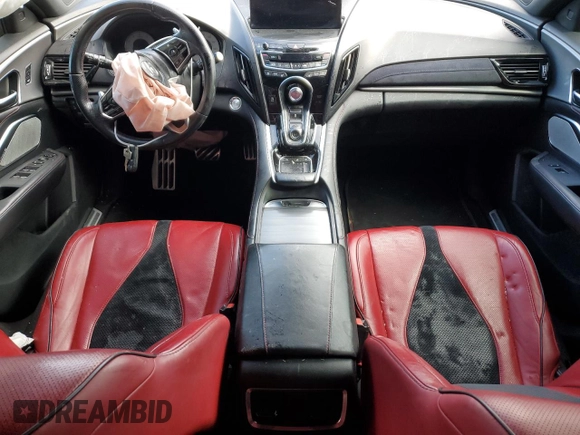 2019 Acura RDX w/A-Spec Pkg with VIN 5J8TC1H60KL004894, listed as a Copart auction lot 50185225 with Not provided miles and Salvage title. Bid and sale history available at DreamBid. Image 8.