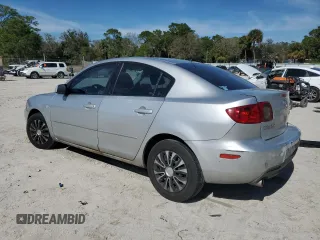 2006 Mazda 3 i with VIN JM1BK12F261537305, listed as a Copart auction lot 42549055 with Not Provided miles and Salvage Title. Bid and sale history available at carsss.com. Image 2.