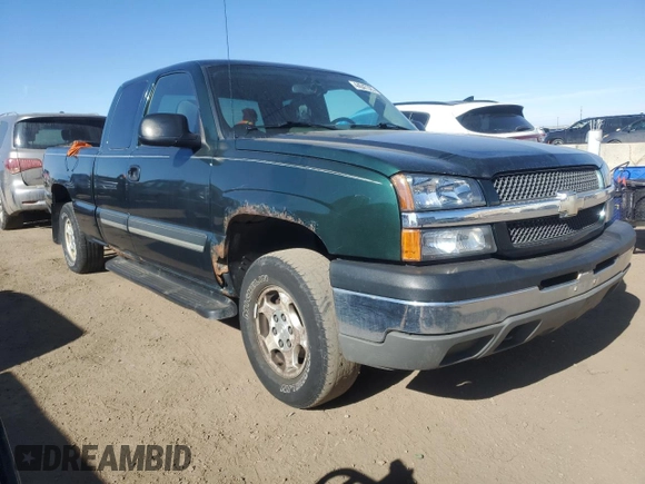 2004 Chevrolet Silverado 1500 LS with VIN 2GCEK19T641183546, listed as a Copart auction lot 44047325 with 163,510 mi miles and Salvage Title. Bid and sale history available at carsss.com. Image 4.