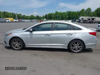 2015 Hyundai Sonata Sport with VIN 5NPE34AB1FH093398, listed as a IAAI auction lot 42178214 with 172,018 mi miles and . Bid and sale history available at carsss.com. Image 14.