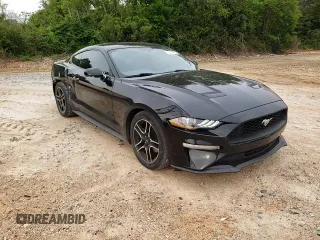 2019 Ford Mustang EcoBoost with VIN 1FA6P8TH2K5204011, listed as a Copart auction lot 52417465 with 61,021 mi miles and Salvage Title. Bid and sale history available at carsss.com. Image 10.