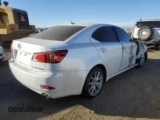 2012 Lexus IS 250 with VIN JTHCF5C25C5059458, listed as a Copart auction lot 86882084 with 114,518 mi miles and Salvage Title. Bid and sale history available at DreamBid. Image 3.