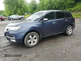 2011 Acura MDX with VIN 2HNYD2H20BH505957, listed as a Copart auction lot 59980685 with 138,511 mi miles and Salvage title. Bid and sale history available at DreamBid. Image 1.