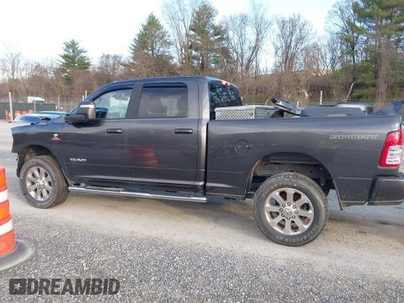 2023 Ram 2500 Big Horn with VIN 3C6UR5DL6PG519124, listed as a IAAI auction lot 41851548 with 10,334 mi miles. Bid and sale history available at carsss.com. Image 14.