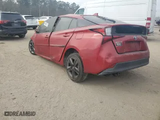 2020 Toyota Prius L Eco with VIN JTDKARFU7L3122118, listed as a Copart auction lot 44808215 with 0 mi miles and Salvage Title. Bid and sale history available at carsss.com. Image 2.