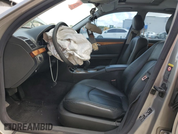 2003 Mercedes-Benz E 320 z VIN WDBUF65J63A194440, wystawiony jako Copart lot #57824905 z przebiegiem Nie podano mil oraz Szkoda całkowita • Salvage title. Historia ofert i sprzedaży dostępna na DreamBid. Obrazek 7.