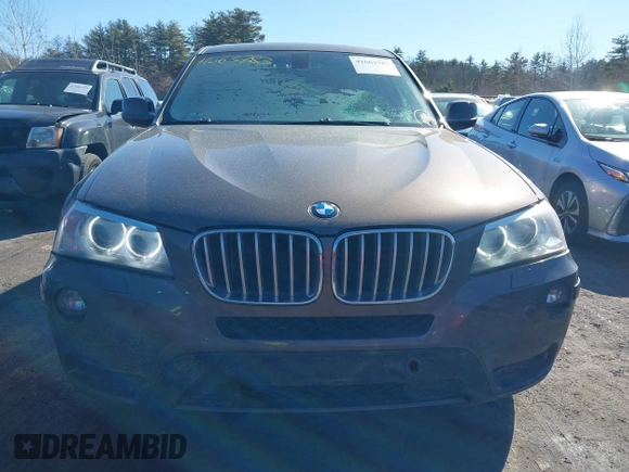 2014 BMW X3 xDrive28i with VIN 5UXWX9C54E0D28662, listed as a IAAI auction lot 41663783 with 97,672 mi miles and . Bid and sale history available at DreamBid. Image 6.