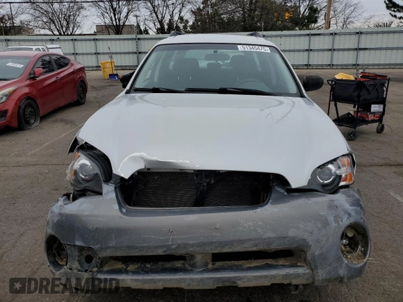 2005 Subaru Legacy Outback z VIN 4S4BP61C257343953, wystawiony jako Copart lot #51345475 z przebiegiem 210 084 mil mil oraz Szkoda całkowita • Salvage title. Historia ofert i sprzedaży dostępna na DreamBid. Obrazek 5.