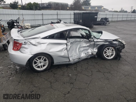2003 Toyota Celica GT with VIN JTDDR32T530166373, listed as a Copart auction lot 85332084 with 0 mi miles and Salvage Title. Bid and sale history available at carsss.com. Image 3.