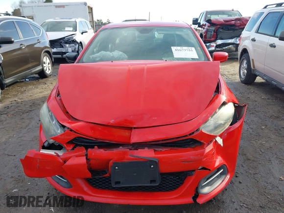 2016 Dodge Dart SXT with VIN 1C3CDFBA5GD635099, listed as a IAAI auction lot 41673755 with 104,426 mi miles and . Bid and sale history available at carsss.com. Image 12.