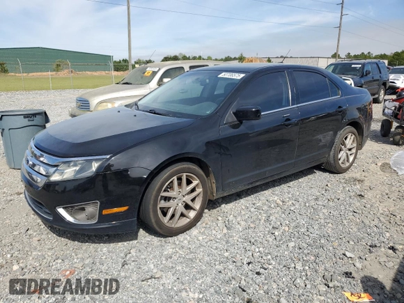 2012 Ford Fusion SEL with VIN 3FAHP0JA8CR150051, listed as a Copart auction lot 50706575 with 155,583 mi miles and Salvage Title. Bid and sale history available at DreamBid. Image 1.
