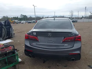 2018 Acura TLX w/A-SPEC Pkg with VIN 19UUB3F60JA003602, listed as a IAAI auction lot 41493147 with 92,060 mi miles and . Bid and sale history available at DreamBid. Image 16.