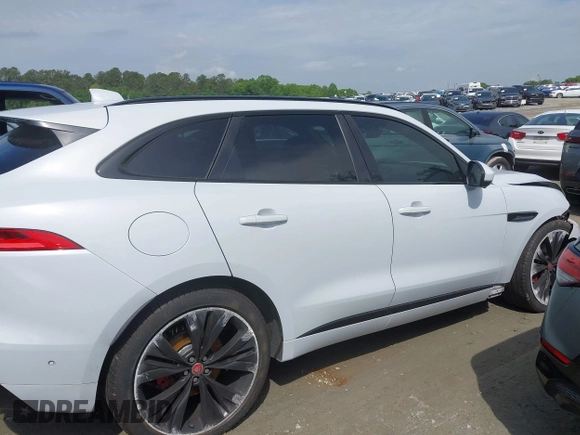 2019 Jaguar F-Pace S with VIN SADCM2FV9KA609878, listed as a IAAI auction lot 42098671 with 90,112 mi miles and . Bid and sale history available at DreamBid. Image 13.