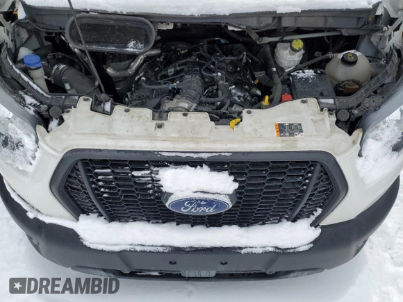 2023 Ford Transit with VIN 1FTBW1XG5PKB36770, listed as a Copart auction lot 44560545 with 191,915 mi miles and Salvage Title. Bid and sale history available at DreamBid. Image 12.