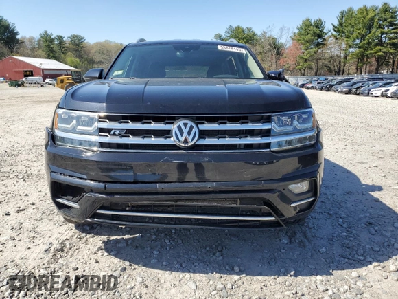 2018 Volkswagen Atlas SE with VIN 1V2PR2CA2JC526598, listed as a Copart auction lot 53878145 with 84,760 mi miles and Salvage title. Bid and sale history available at DreamBid. Image 5.