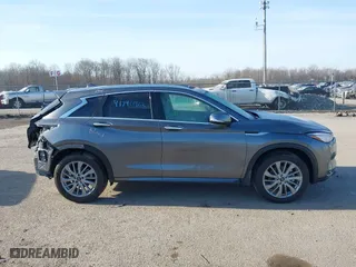 2023 Infiniti QX50 LUXE with VIN 3PCAJ5BB5PF116979, listed as a IAAI auction lot 41740963 with 17,160 mi miles. Bid and sale history available at carsss.com. Image 13.
