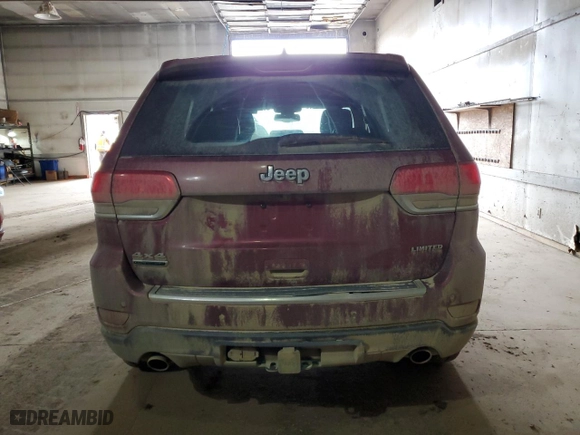 2014 Jeep Grand Cherokee Limited with VIN 1C4RJFBM8EC441565, listed as a Copart auction lot 47819925 with 188,361 mi miles and Clean Title. Bid and sale history available at carsss.com. Image 6.