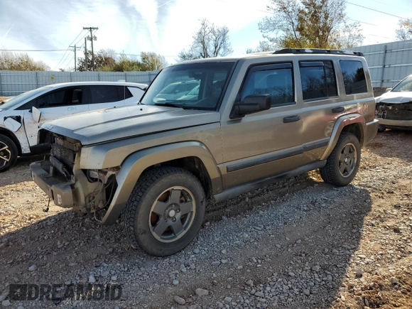2006 Jeep Commander with VIN 1J8HH48K66C248620, listed as a Copart auction lot 51569855 with 254,667 mi miles and Salvage title. Bid and sale history available at DreamBid. Image 1.