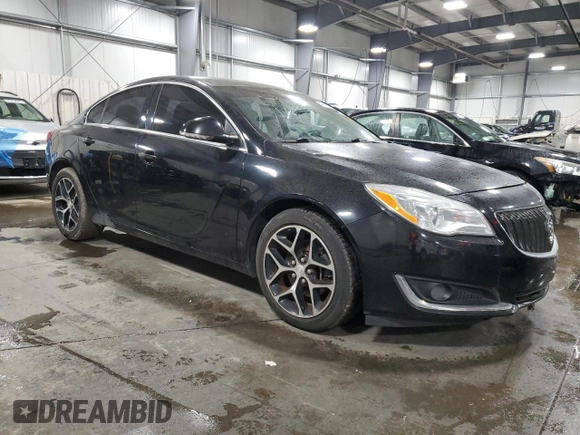 2017 Buick Regal Sport Touring with VIN 2G4GL5EXXH9179721, listed as a Copart auction lot 49536845 with 136,687 mi miles and Clean Title. Bid and sale history available at DreamBid. Image 4.