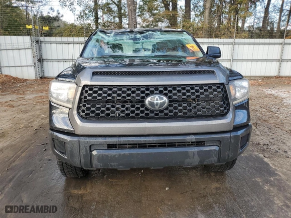 2018 Toyota Tundra 2WD SR with VIN 5TFRY5F17JX231385, listed as a Copart auction lot 81738214 with 291,340 mi miles and Salvage Title. Bid and sale history available at carsss.com. Image 5.