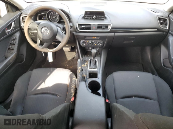 2015 Mazda 3 i SV with VIN JM1BM1T74F1226492, listed as a Copart auction lot 78924504 with 90,456 mi miles and Salvage Title. Bid and sale history available at DreamBid. Image 8.