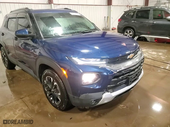 2022 Chevrolet TrailBlazer LT with VIN KL79MPSL3NB028816, listed as a Copart auction lot 47061105 with 38,526 mi miles and Salvage Title. Bid and sale history available at carsss.com. Image 15.