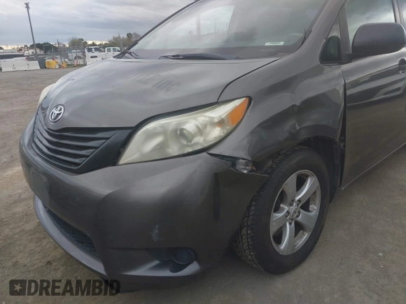 2012 Toyota Sienna with VIN 5TDKA3DC6CS011159, listed as a IAAI auction lot 41788426 with 246,133 mi miles and . Bid and sale history available at DreamBid. Image 6.