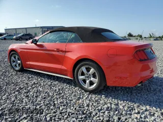 2015 Ford Mustang V6 with VIN 1FATP8EM1F5380437, listed as a Copart auction lot 57771705 with 78,708 mi miles and Salvage title. Bid and sale history available at DreamBid. Image 2.