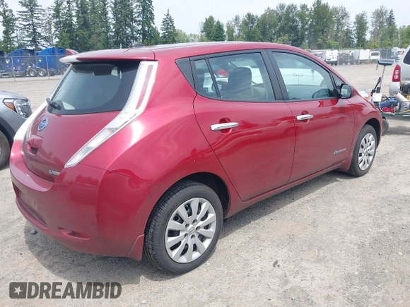 2015 Nissan LEAF SL with VIN 1N4AZ0CP5FC300083, listed as a IAAI auction lot 42560524 with 41,968 mi miles and . Bid and sale history available at DreamBid. Image 4.