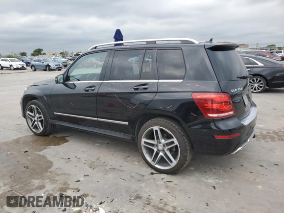 2015 Mercedes-Benz GLK 350 with VIN WDCGG5HB4FG361495, listed as a Copart auction lot 70581714 with 122,728 mi miles and Salvage Title. Bid and sale history available at DreamBid. Image 2.