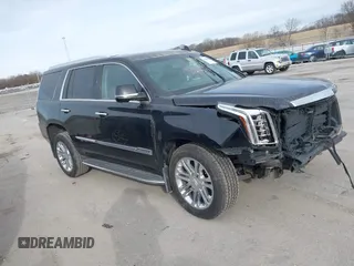 2016 Cadillac Escalade z VIN 1GYS4AKJ5GR411967, wystawiony jako IAAI lot #41848021 z przebiegiem 120 579 mil mil oraz . Historia ofert i sprzedaży dostępna na DreamBid. Obrazek 1.