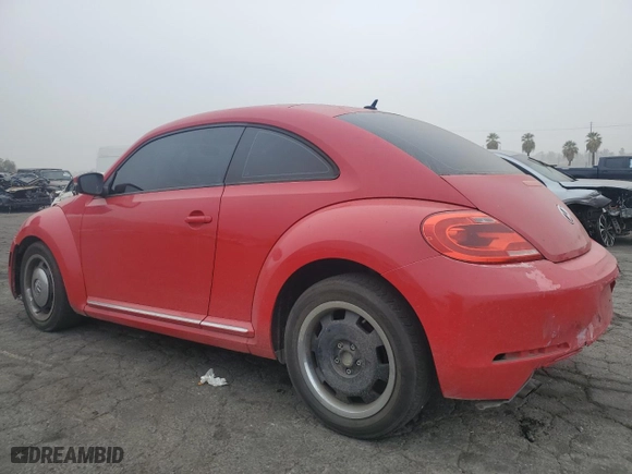 2012 Volkswagen Beetle 2.5L PZEV with VIN 3VWJP7AT8CM607313, listed as a Copart auction lot 75362004 with 95,737 mi miles and Salvage Title. Bid and sale history available at carsss.com. Image 2.