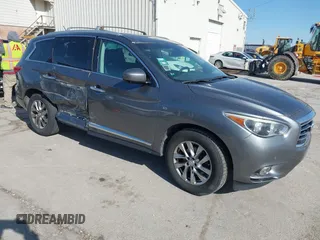 2015 Infiniti QX60 with VIN 5N1AL0MM4FC536249, listed as a IAAI auction lot 41964281 with 148,851 mi miles and . Bid and sale history available at DreamBid. Image 1.
