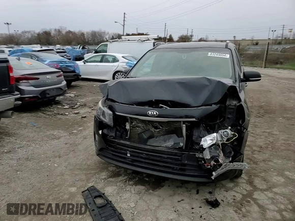 2015 Kia Sedona SX with VIN KNDMC5C13F6022249, listed as a Copart auction lot 83249054 with 0 mi miles and Clean Title. Bid and sale history available at carsss.com. Image 11.