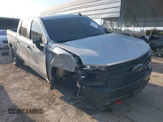 2022 Chevrolet Silverado 1500 LT Trail Boss with VIN 1GCPYFEL6NZ158262, listed as a IAAI auction lot 41039379 with 125,225 mi miles and . Bid and sale history available at DreamBid. Image 1.
