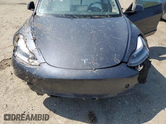 2022 Tesla Model 3 Performance with VIN 5YJ3E1EC1NF262416, listed as a Copart auction lot 54356025 with Not Provided miles and Salvage Title. Bid and sale history available at DreamBid. Image 11.