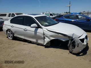 2015 BMW 3 Series 328d with VIN WBA3D3C5XFK158530, listed as a Copart auction lot 60341705 with 82,950 mi miles and Salvage title. Bid and sale history available at DreamBid. Image 4.