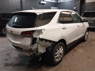 2023 Chevrolet Equinox LT with VIN 3GNAXUEG0PL105123, listed as a IAAI auction lot 42465118 with 10,530 mi miles and . Bid and sale history available at DreamBid. Image 4.