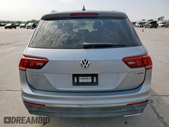 2020 Volkswagen Tiguan SE with VIN 3VV2B7AX0LM060645, listed as a Copart auction lot 51286495 with 63,274 mi miles and Salvage Title. Bid and sale history available at DreamBid. Image 6.