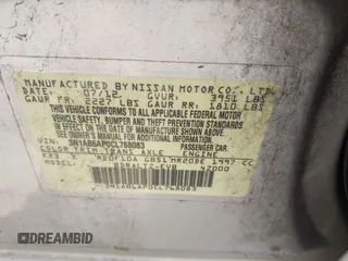 2012 Nissan Sentra 2.0 с VIN 3N1AB6AP0CL768083, выставлен на аукционе IAAI как лот 42796792 с пробегом Не указан миль и . История ставок и продаж доступна на DreamBid. Изображение 9.