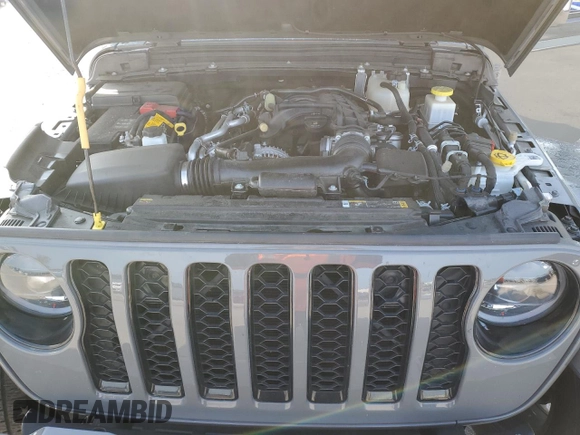 2023 Jeep Gladiator High Altitude with VIN 1C6HJTFG2PL545932, listed as a Copart auction lot 70679294 with 20,747 mi miles and Salvage title. Bid and sale history available at DreamBid. Image 12.
