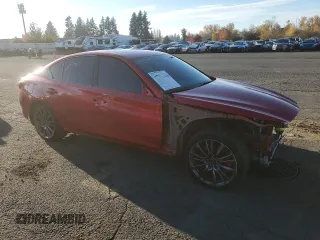 2021 Infiniti Q50 Red Sport 400 с VIN JN1FV7DR2MM880035, выставлен на аукционе Copart как лот 79927014 с пробегом 21 186 миль миль и Списание • Salvage title. История ставок и продаж доступна на DreamBid. Изображение 4.