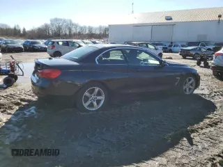 2014 BMW 4 Series 428i with VIN WBA3V7C58EJ873122, listed as a Copart auction lot 43288005 with 129,038 mi miles and Clean title. Bid and sale history available at DreamBid. Image 3.