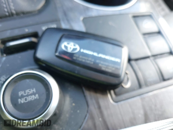 2023 Toyota Highlander L with VIN 5TDKDRBH6PS034374, listed as a IAAI auction lot 41617044 with 23,490 mi miles and . Bid and sale history available at DreamBid. Image 11.