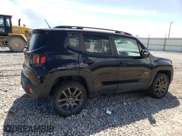 2016 Jeep Renegade Latitude with VIN ZACCJBBT3GPD87712, listed as a Copart auction lot 61393394 with 63,791 mi miles and Salvage Title. Bid and sale history available at DreamBid. Image 3.